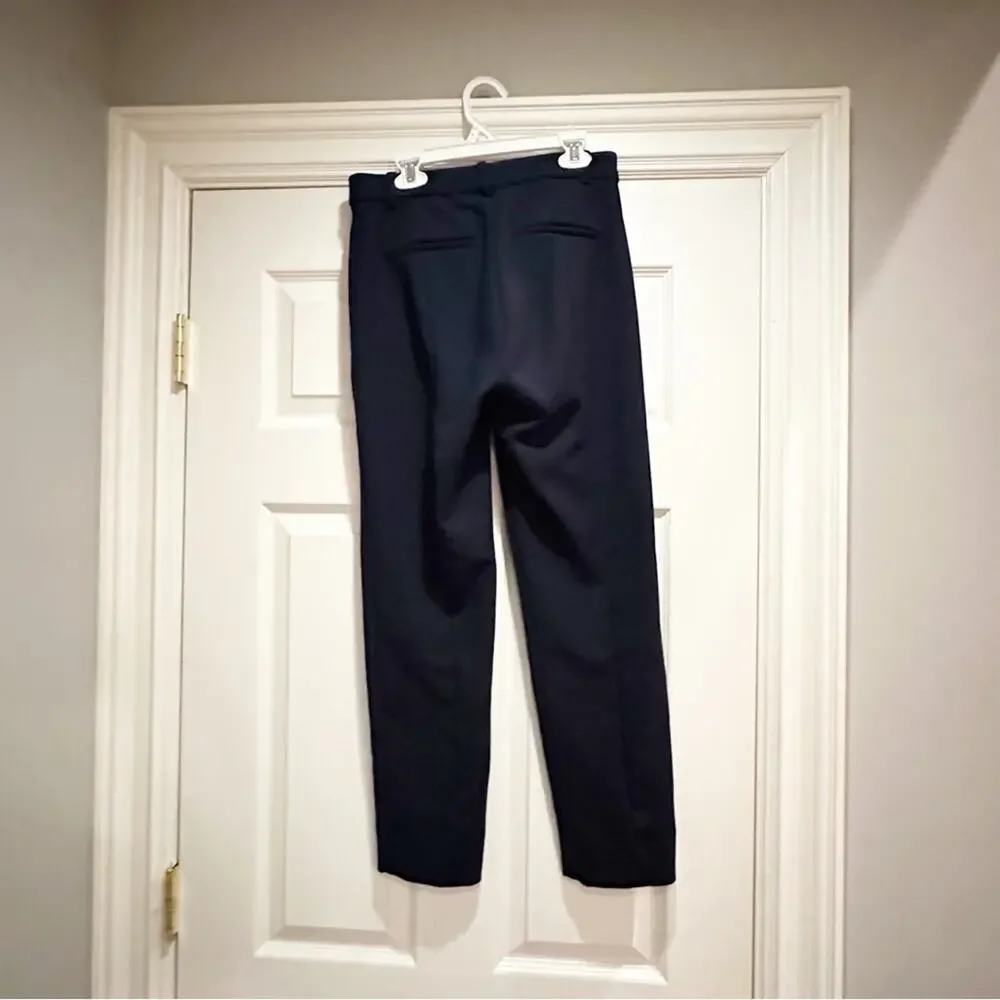 J. Crew Pants High Rise Cameron Dress Pant Navy Blue H6573 Size 4 Fall 2022